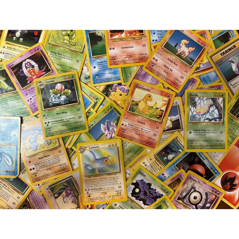 Old‎ Pokemon Cards 100% Vintage Pack WOTC Lot Bundle 10x Cards